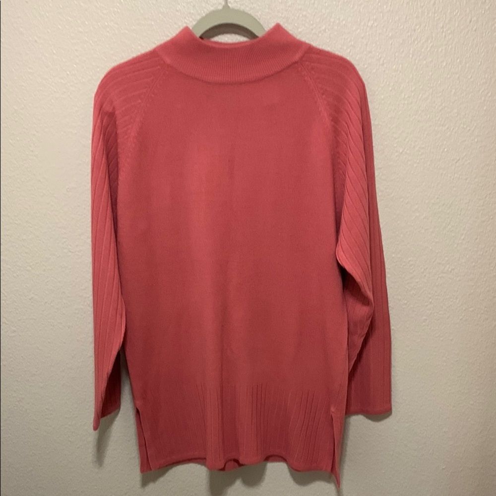 Bentley Cozy Pink Cowl Neck Sweater